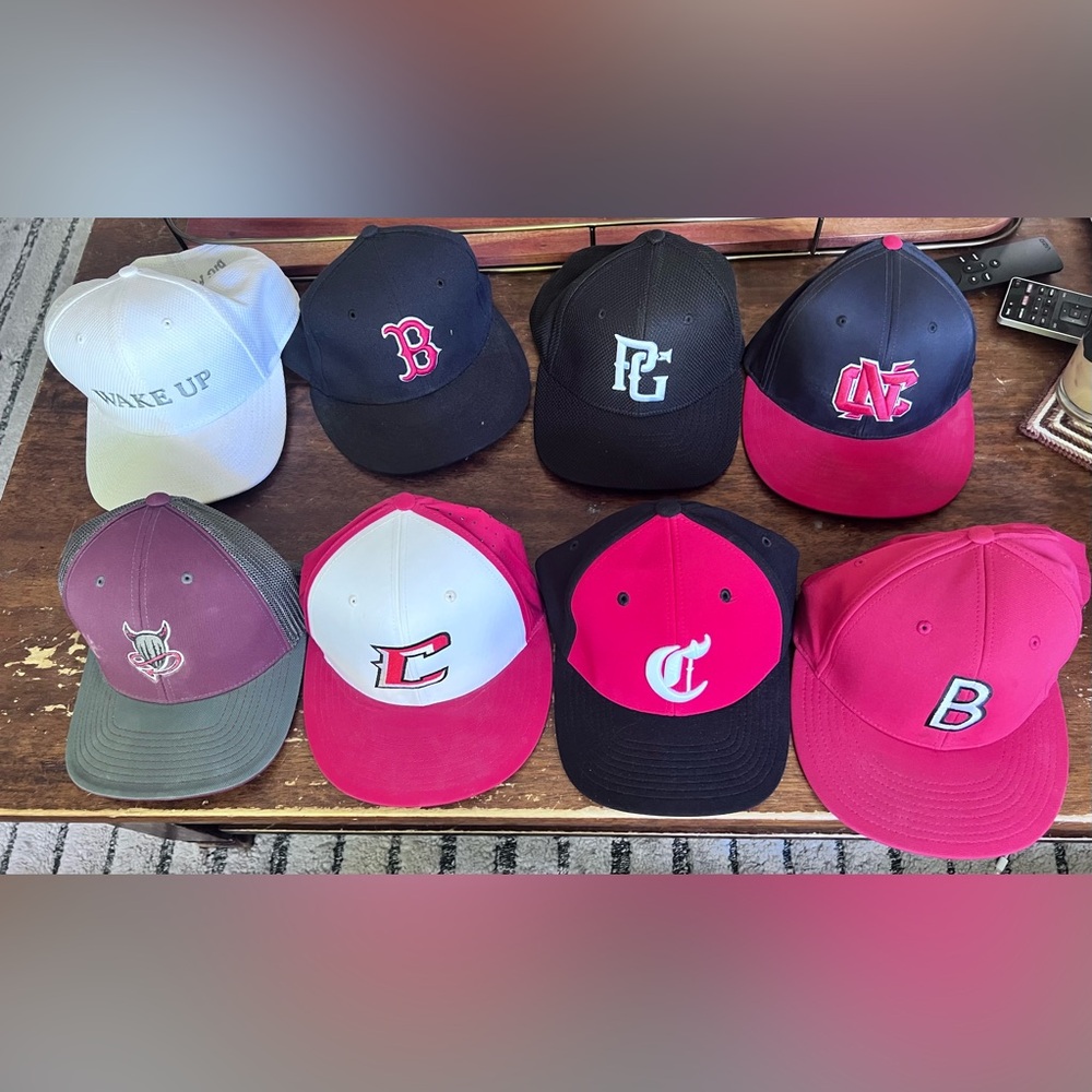 8-Hat Baseball Bundle – New Era, Richardson, Pacific | Pro Fit & Snapback